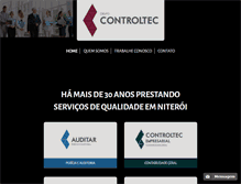 Tablet Screenshot of grupocontroltec.com